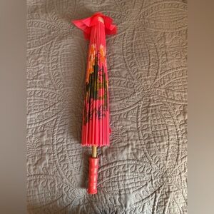 Vibrant Pink Floral umbrella